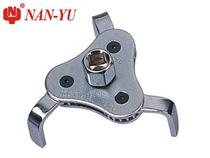 Nanyu Dongliang three-claw filter disassembly wrench round flat foot three-claw two-way oil grid wrench 63-102mm