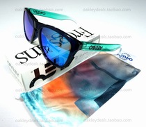  Oakley sunglasses Frogskins casual classic new Asian version oo9245-15 frog skin can be myopia