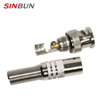 Solder-free BNC head closed circuit connector 75-3-4-5 connector Surveillance accessories Camera connector 5 yuan 5