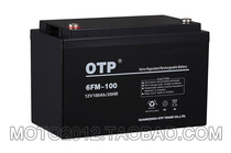 OTP battery 6FM-100 12V100AH APC special battery warranty for three years
