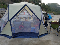 Star Anise Tent Outdoor Sky Screen Tent Sun Shade Cold Shed Sitting Room Beach Tent Mongolia Bag Tent Oversized Tent