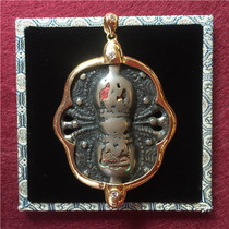 (The beginning of the Buddha) (collection level) Tibetan secret ancient collection bag Jinlei fell into the sky iron Dema Vajra butterfly pestle