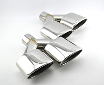 Suitable for 07-12 Mercedes-Benz C200 C300 exhaust tail nozzle Mercedes-Benz C- Class W204 modified AMG exhaust tail throat