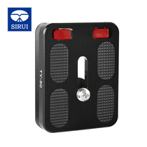 Sirui TY50 tripod camera pan-tilt plate with vertical anti-rotation stop