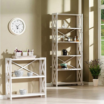 Yi Jenny's Home Solid Wood File Rack Multi-layer Shoe Rack Shelf Shelf Shelf Shelf Home