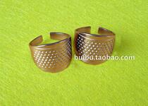 Silver thimble ring Metal thimble hoop ring thimble Hand embroidery DIY patchwork accessories tools