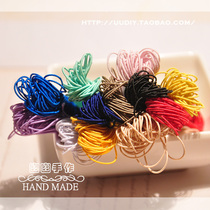 Handmade Waters with about 0 5 mm ultra-fine tightness sewing bottom line Bead Wire Elastic Rope 12 Color 5 m 1 Yuan