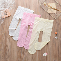 Ultra-thin baby pantyhose autumn new female baby velvet stockings children breathable anti-mosquito leggings jumpsuit