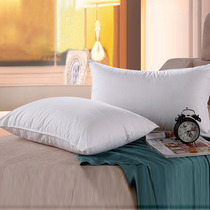 Hotel hotel bedding five-star cotton feather velvet pillow wholesale single pillow core