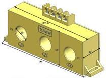 Three-phase current transformer AKH-0 66 Z Z-3 * φ20 200 1A for communication machine room