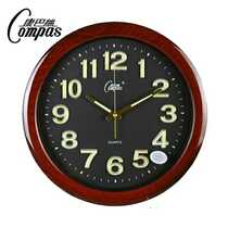  Conbassilk Luminous muted 38CM Living room hanging watch hanging bell minimalist fashion clocks 