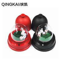 Screen cup dice cup with cover electric dice cup Electric dice machine custom log bar code dice cup set