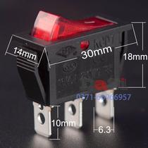 Upper open KCD1-11NC 16A 220V electric cake pan switch single knife single KCD1 full series