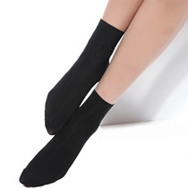 Langsha short stockings thick womens stockings short socks womens socks autumn and winter flesh color velvet socks womens socks