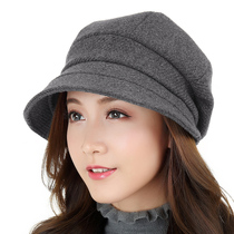 Yige autumn and winter sun hat womens casual sunscreen retro Korean version of winter wild fashion warm hat 377