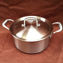 Germanys 304 thickened deepened rebase induction cookware soup pot soup pot with small hot pot milk pan stainless steel stockpot