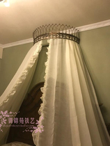 QC004 bedside children princess room mosquito net ceiling bedside curtain decorative curtain European Crown mantle frame