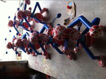 FRP Ant cartoon sculpture cartoon sculpture