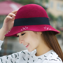 Hat Comeback Dome Wool Hoodia Hat Lady Spring Autumn Season Winter Korean Edition of the European and American Fashion Inn tides