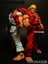 Street Fighter 4 Can Motivate Model Comic Game Toys Loun Ken Ken NECA