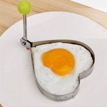 Creative Thickened Stainless Steel Heart-shaped Omelets Lotus egg molds Loving Breakfast Making DIY Egg Moulder