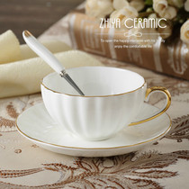 Ceramic coffee cup set European bone china cup and saucer creative Phnom Penh English afternoon tea set