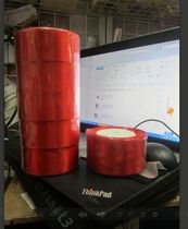 Shanghai Zhengzheng Temple Ribbon Red Ribbon Packaging Belt 5CM Ribbon Red Ribbon Red Rope