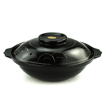 Yingyu black sharp ear pot ceramic stew pot pot pot stone ceramic pot