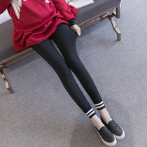 Pregnant women autumn leggings maternity pants spring and autumn thin wear trousers tide mother elastic ankle-length pants belly pants