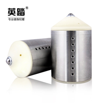 British pedal middle-aged and elderly fitness gyro stainless steel adult metal gyro set glowing lantern to send whip