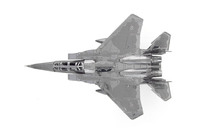  All-metal stainless steel DIY handmade assembly model 3D nano three-dimensional puzzle gift F15 fighter ornaments