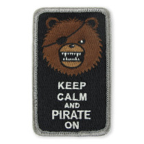 PDW DRB Keep Calm Pirate On Morale Patch boutique armband Morale badge