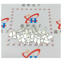 2 8mm single pin soldering disc PCB circuit board solder terminals 2 8 tab solder plate connector 0 8mm thick copper