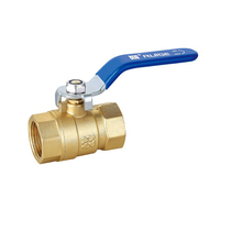 Reg 107 brass ball valve wire port thread 4 DN15 20 25 32 40 50 65 80 100