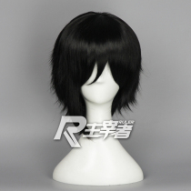 The main chancellery Lovelive sex transfer (Yazenie can) black short hair cosplay cartoon cartoon wig 348EX