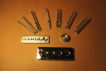 Naughty four-fit buckle mounting tool 201633655831 rivet punching table base