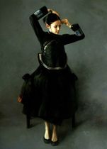 Autumn and winter improved cheongsam single coat coat coat small coat New year jacket improved cheongsam custom silk double Palace