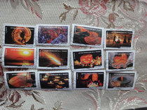 Foreign xin xiao stamps France 2012 nian issued fire theme stamps complete 12-