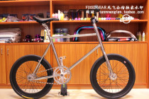 fixedgear dead flying mansion electroplated silver 20 inch dead flying car upside down men and women dead flying mini bike