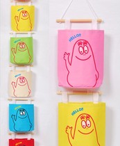 Kindergarten District Corner Life Decorative materials * Entrance To The Classroom Doorway * Door Guard Wall Containing Hanging Bags