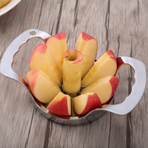  Fruit cutting artifact Apple slicer Fruit cutting knife Stainless steel dividing and nucleating device large multi-function