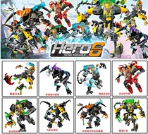  LEGO Hero Factory 6 wings Hao XL machine series assembly robot Boy childrens puzzle building blocks assembly toys