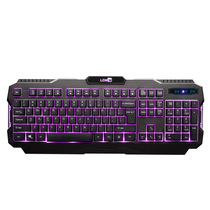 Three-color backlit Game competitive keyboard computer keyboard desktop keyboard notebook keyboard