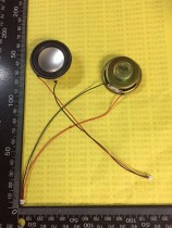 8R 2W 8 ohm 2 Watt internal magnetic antimagnetic 40MM thick 18MM full range horn speaker with terminal wire