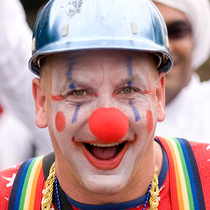  Clown nose cosplay Halloween props Clown accessories red nose