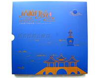 Original Jiangsu Yangzhou Tourism Commemorative Qingbo Moon Mirror 2015-7 Skinny West Lake Stamps Large Edition Three Editions Same Number