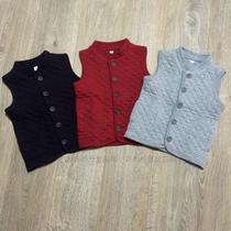 Foreign trade export pure cotton organic cotton air layer mens and womens treasure vest vest