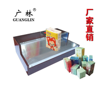 Manual ironing machine Cosmetic cigarette stick playing card tea packaging hot plastic sealing machine three-dimensional transparent film plastic sealing machine