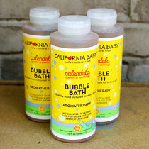California baby calendula bubble bath newborn body wash rash prickly heat child wash 384ml