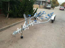 Yacht Trailer GRP Yacht Trailer Road Subboat Trailer FRPYS600DR Yantai Yongsheng